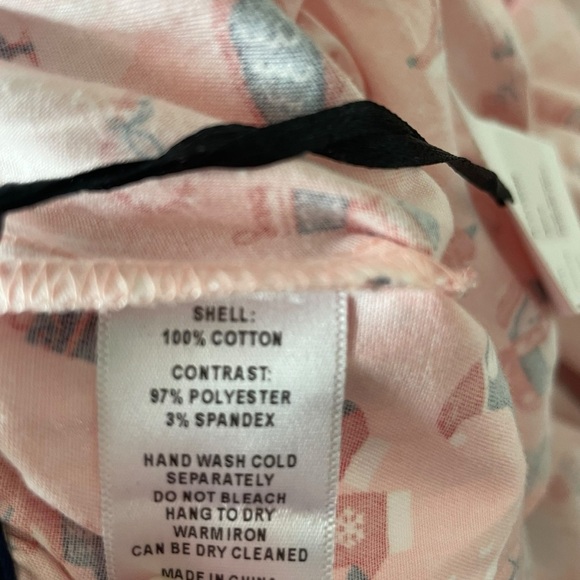 Unique Vintage Christmas Print Full Swing Skirt Cotton Pockets Winter Penguin - Picture 7 of 7